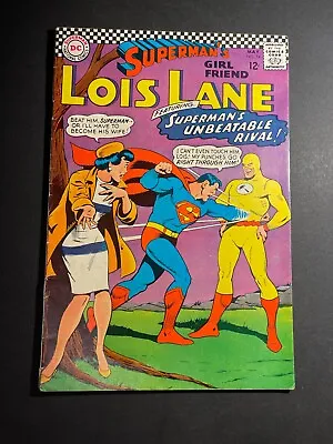 Buy Superman's Girlfriend Lois Lane #74 - 1st App Bizarro Flash (DC, 1967) Fine- • 21.67£
