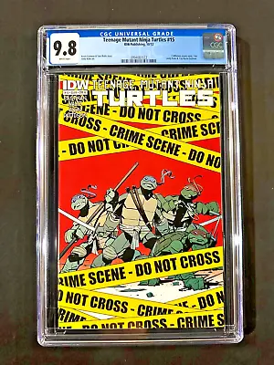 Buy Teenage Mutant Ninja Turtles #15 CGC 9.8 (2012) - 2 Different Covers Exist • 63.24£