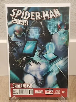Buy Spider-man 2099 #7  Marvel Comics 2015 Mattina Cover, Spider-Verse NM • 3.16£