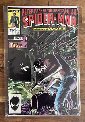 Buy Peter Parker The Spectacular Spider-Man #131 1987 Marvel Comic • 11.99£