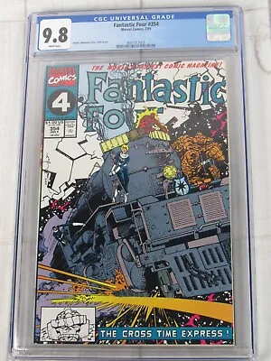 Buy Fantastic Four #354 CGC 9.8 WP July 1991 Marvel Comics 3951517021 • 120.16£