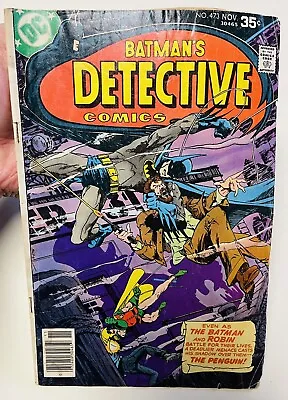 Buy Detective Comics #473 Awesome Penguin Appearance See My Other Batman Comics!! • 8.84£