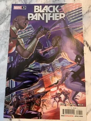 Buy Black Panther 8 LGY 205 Variant Cover Marvel Comics 2022 1st Print NM Hot Series • 2.99£