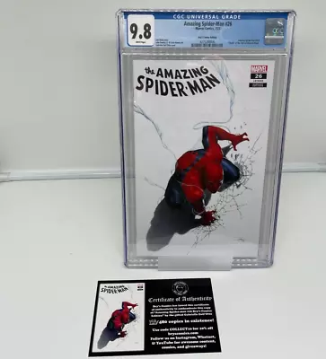 Buy Amazing Spider-Man #26 CGC 9.8 Bry's Comics Dell'Otto W/ COA Marvel 2023 • 145.75£