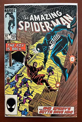 Buy The Amazing Spider-Man #265 - 1st App Silver Sable - Marvel Comics 1985 VF • 15.74£