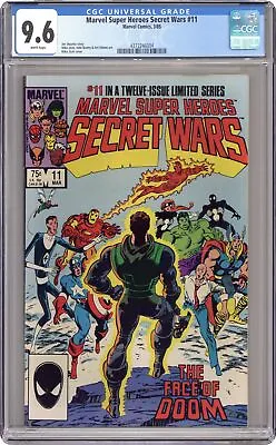 Buy Marvel Super Heroes Secret Wars #11D CGC 9.6 1985 4372246004 • 56.41£