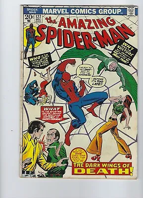 Buy Amazing Spider-Man #127 Dark Wings Of Death! GD+  • 15.98£