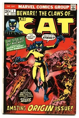 Buy Cat, The #1 First Appearance Greer Grant/Tigra Marvel Key VF+ • 319.58£