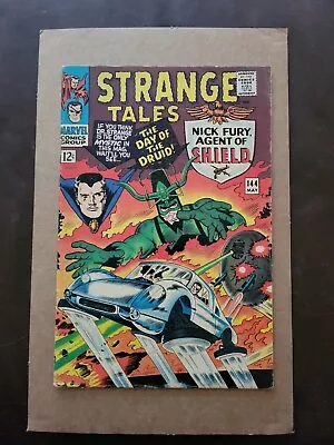 Buy Strange Tales #144 1st Appearance Of Jasper Sitwell Agent Of SHIELD Marvel 1966 • 35.47£