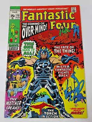 Buy Fantastic Four #113 1971 [FN/VF] 1st Over-Mind (Eternal) Nice Marvel Key Issue • 19.18£
