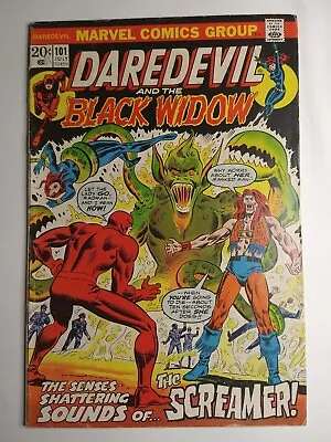 Buy Marvel Comics Daredevil #101 1st Appearance/Cover Angar The Screamer FN+ 6.5 • 15.79£