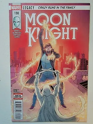 Buy Moon Knight #190 (2017) Key 1st Sun King Cover & Moon Knight #14 • 7.99£