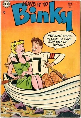 Buy Leave It To Binky  # 41    VERY GOOD   August 1954   See Photos   DC • 26.88£