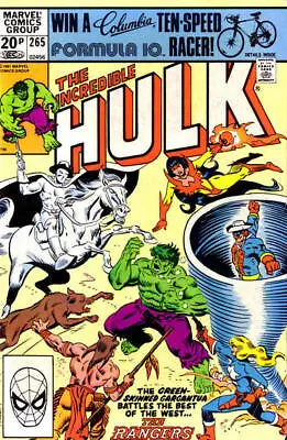 Buy Incredible Hulk (1962) # 265 UK Price (6.0-FN) 1st Rangers 1981 • 10.80£