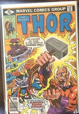 Buy The Mighty Thor #286 (1st App Metabo And Dragona) (1979, Marvel Comics)  • 6.40£