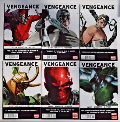 Buy Vengeance (2011) 6 Issue Complete Set #1-6 Marvel Comics • 142.27£