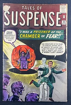 Buy Tales Of Suspense (1959) #33 VG (4.0) Jack Kirby Cover And Art • 59.36£