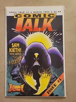 Buy Comic Talk #1, 1993, Maxx Cover, Sam Keith Interview, Fan Magazine Comic, VF/NM! • 15.77£