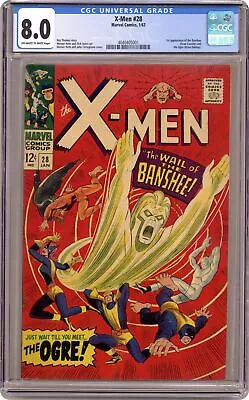 Buy Uncanny X-Men #28 CGC 8.0 1967 4040405001 • 660.50£