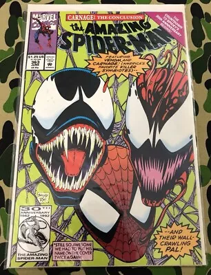 Buy AMAZING SPIDER-MAN #363 1992 3rd Appearance Of Carnage! VENOM • 3.19£