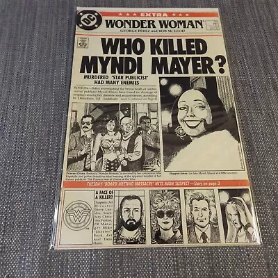 Buy DC Comics Wonder Woman # 20  Who Killed Myndi Mayer  1988 • 3.50£