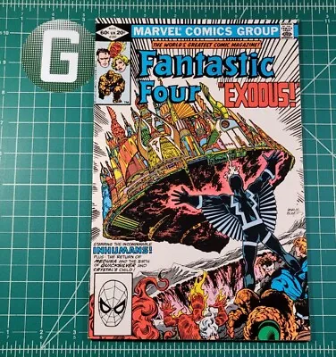 Buy Fantastic Four #240 (1982) Exodus Marvel Comic John Byrne Inhumans Blackbolt VF • 15.88£