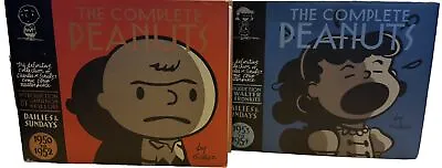 Buy The Complete Peanuts SUNDAY DAILIES COMICS Vol 1 & 2 Hardcover 1950-1954 Readers • 19.86£