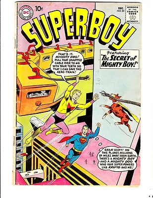 Buy Superboy 85 (1960): FREE To Combine- In Good/Very Good Condition • 13.65£