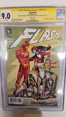 Buy The Flash #39 SS CGC 9.0 Auto. Conner, Dalhouse And Mounts. The New 52 4/15 • 177.89£