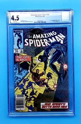 Buy ⭐️amazing Spider-man #265 Cgc 4.5⭐️ 1st App Silver Sable ⭐️newsstand Edition⭐️ • 55.20£