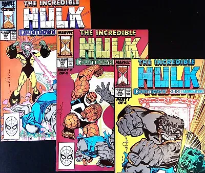 Buy The Incredible Hulk Issue# 364-366 Marvel Comics 1989 • 11.87£