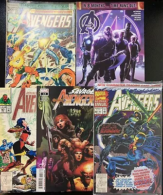 Buy Avengers Comic Lot 162 35  22 13 361 (5 Books) Keys! 1st Appearances • 12.06£