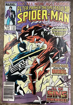 Buy Peter Parker The Spectacular Spider-Man #110 Marvel 1986 Comic Book Newsstand • 9.52£