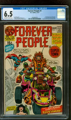 Buy Forever People 1 CGC 6.5 Jack Kirby Art 1971 1st Darkseid Superman App • 103.93£
