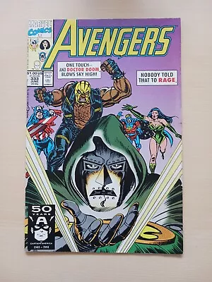 Buy The Avengers #333 Comic Marvel Comics Dr Doom App FREE UK P&P  • 3.95£