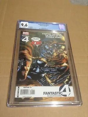 Buy Fantastic Four #558 Cgc 9.6 White Pages Cameo Appearance Of Old Man Logan Key! • 40.16£