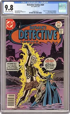 Buy Detective Comics #469 CGC 9.8 1977 2094727013 • 478.92£