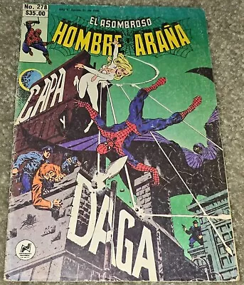 Buy HTF Spectacular Spider-man 64 MX Foreign Variant 1st App Cloak Dagger 1982 1985 • 31.57£