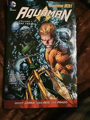 Buy Aquaman Volume 1 Hardcover New 52 First Print • 5.99£