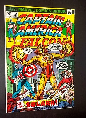 Buy CAPTAIN AMERICA #160 (Marvel Comics 1973) -- Bronze Age Superheroes -- VF- • 16.12£