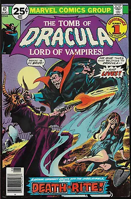 Buy THE TOMB OF DRACULA (1972) #47 - Back Issue • 14.99£