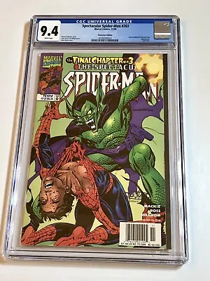 Buy 1998 Spectacular Spider-man #263 Last Final Issue Rare Newsstand Variant Cgc 9.4 • 68.31£
