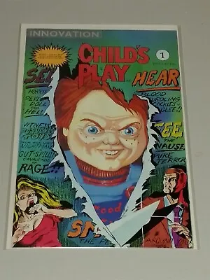 Buy Child's Play #1 Nm (9.4 Or Better) Innovation Chucky May 1991 • 24.99£