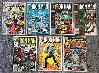 Buy IRON MAN LOT 9 Marvel Comic 1979/1983-84 123/170/180/181/189/190/191 INVINCIBLE • 21.20£
