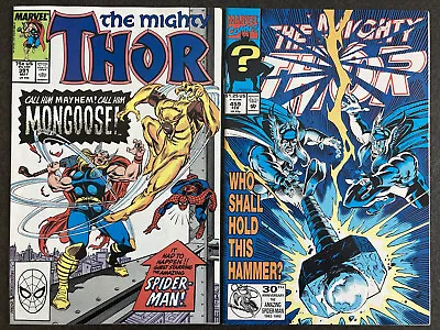 Buy Thor 391 & 459 1st Eric Masterson As Thunderstrike Glossy Love And Thunder Movie • 18.09£