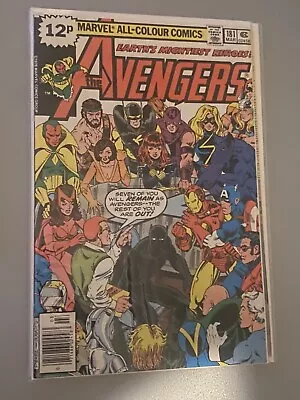 Buy Marvel UK Comic The Avengers #181 Vol.1 1979 March, Scott Lang Black Panther .. • 10£