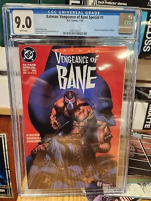 Buy BATMAN: VENGEANCE OF BANE SPECIAL #1 (1st Bane) – 9.0 Condition • 75.68£