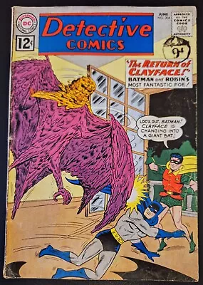 Buy DETECTIVE COMICS #304 RETURN OF CLAYFACE Silver Age 1962 DC BILL FINGER SCRIPT  • 29.99£
