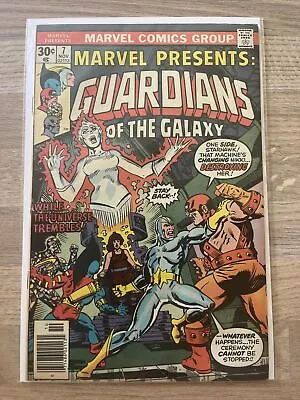 Buy Marvel Comics Guardians Of The Galaxy  #7 1976 Cents • 13.99£