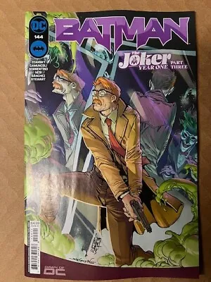 Buy Batman #144 Main Cover Joker Year One Finale Zdarsky Dc Comics 2024 • 10.21£